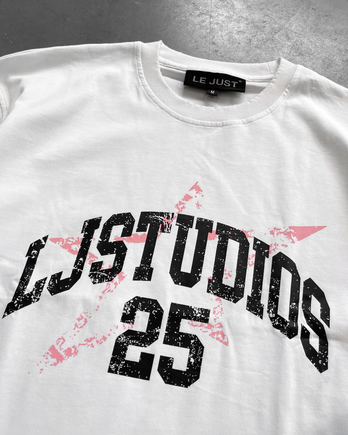 LJ Studios 25 Longsleeve - White