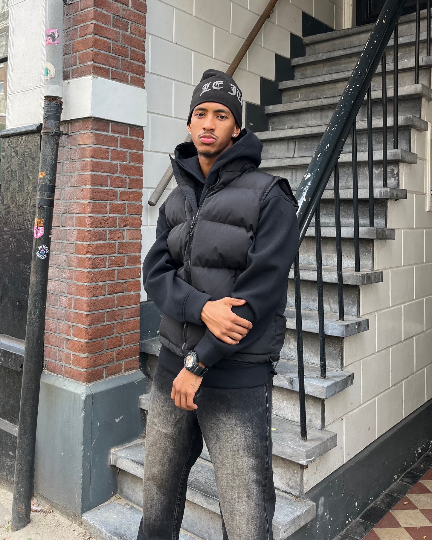Bodywarmer - Black/White