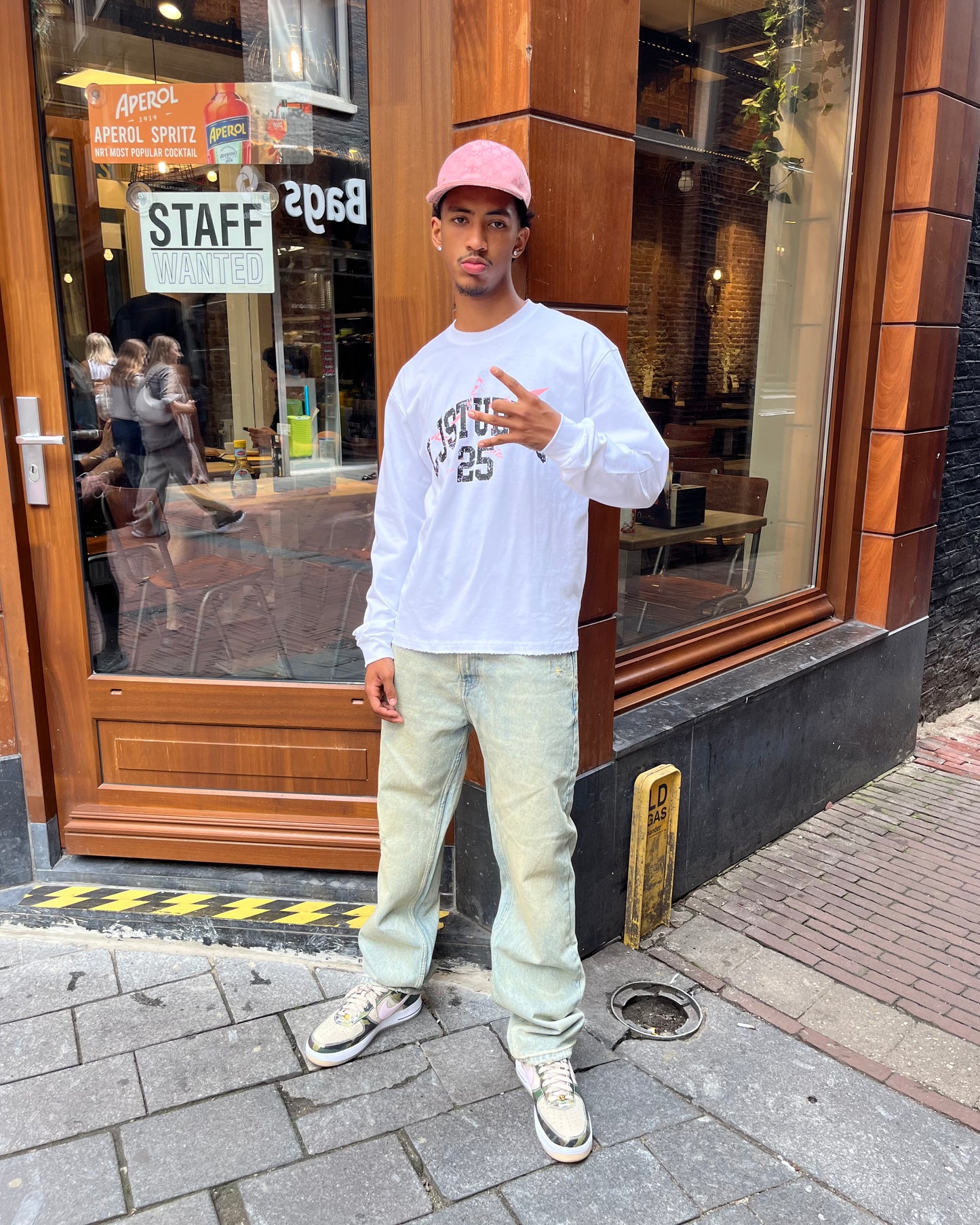 LJ Studios 25 Longsleeve - White