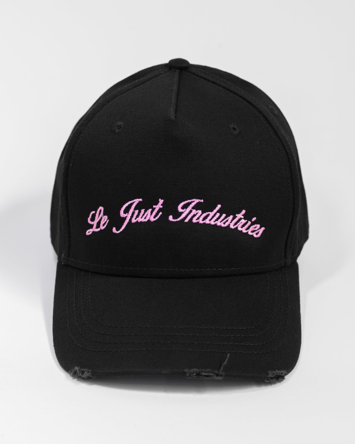Baseball Cap - Black/Pink