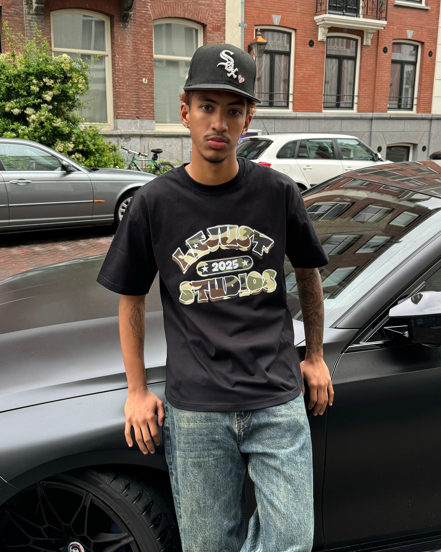 Le Just Studios Tee - Black/Camo