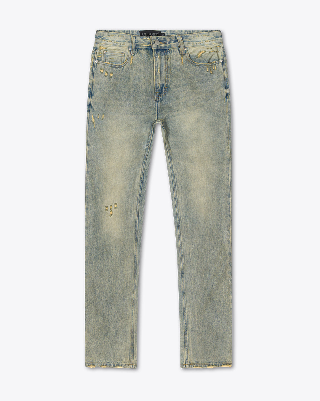 Blue Monogram Jeans