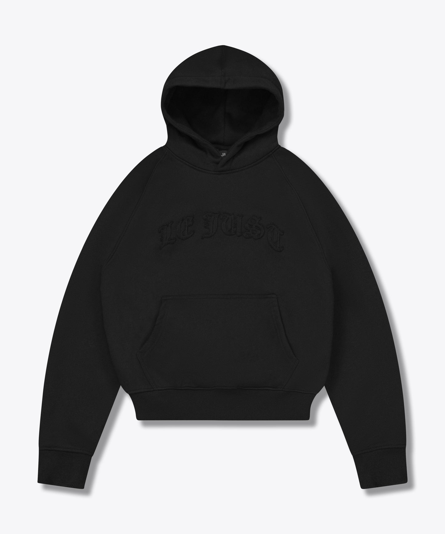 Monogram Hoodie - Black