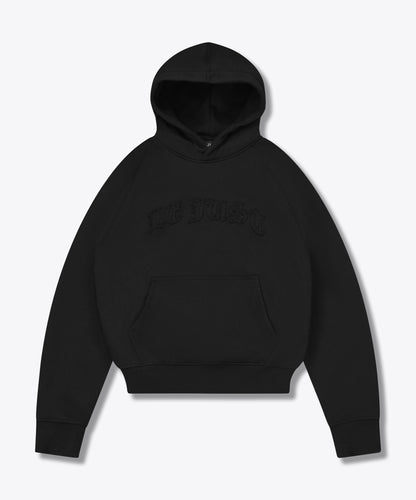 Monogram Hoodie - Black