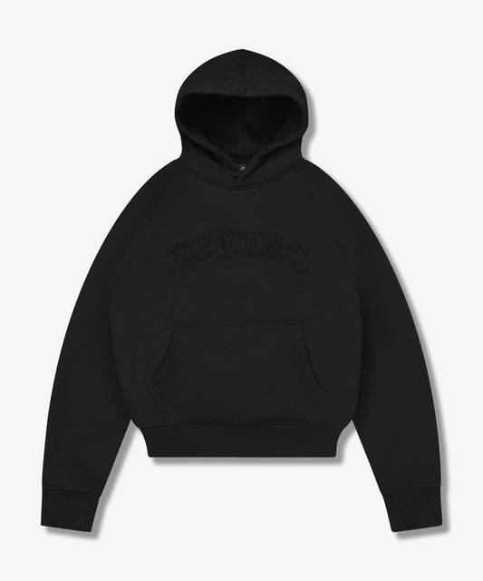 Monogram Hoodie - Black