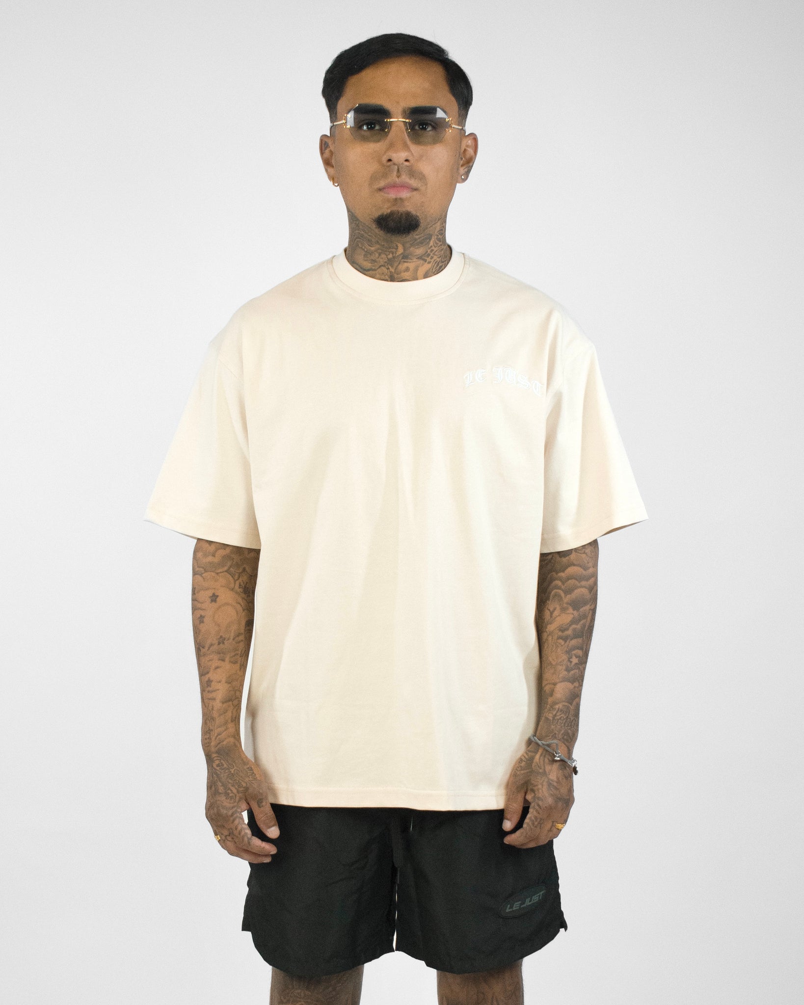 Monogram Tee - Sand