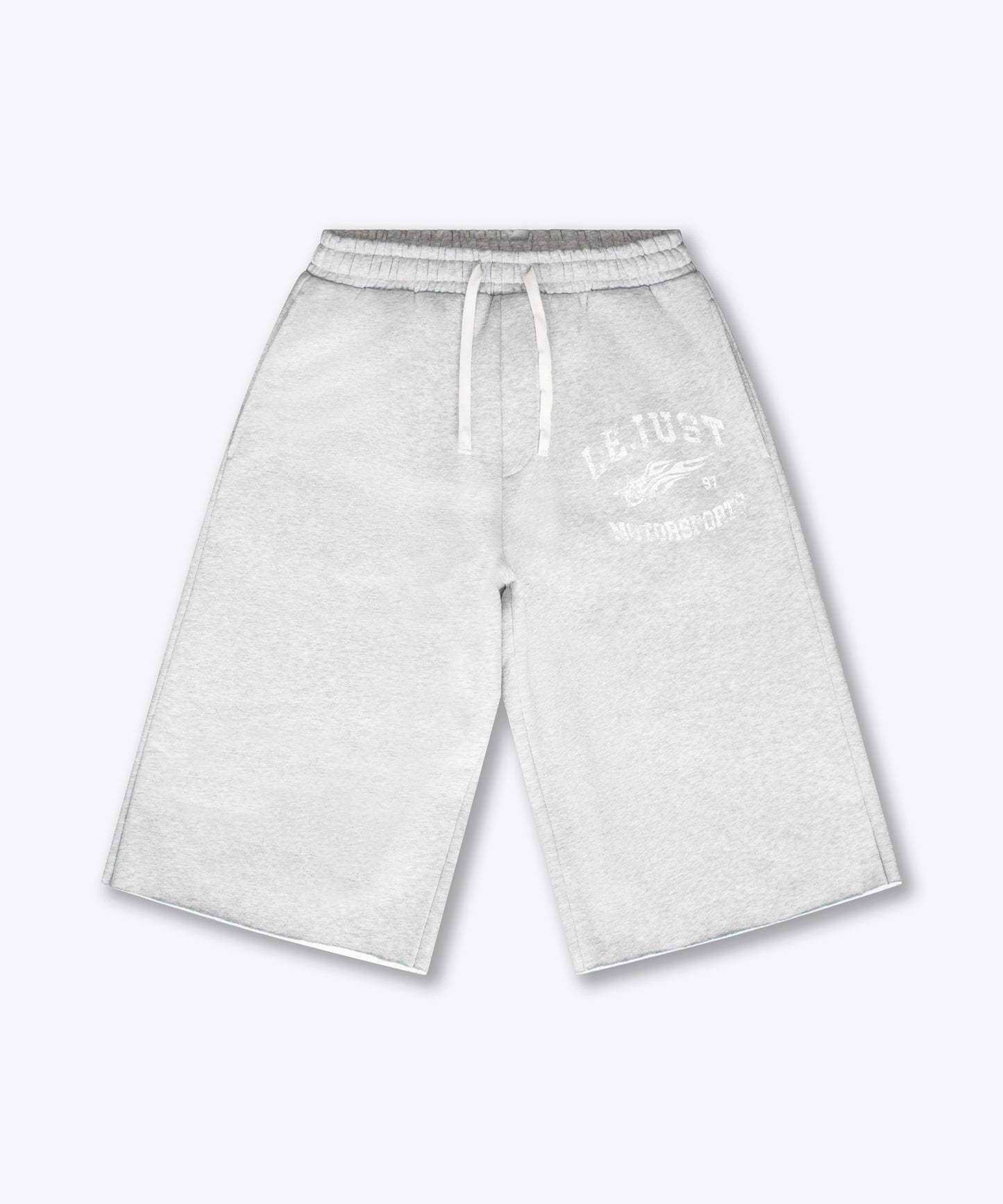 Motorsports Shorts - Grey/White