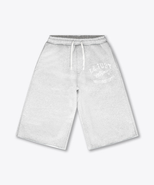 Motorsports Shorts - Grey/White