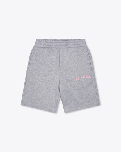 Monogram Shorts - Grey/Pink