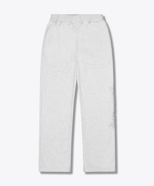 Monogram Joggers - Heather Grey