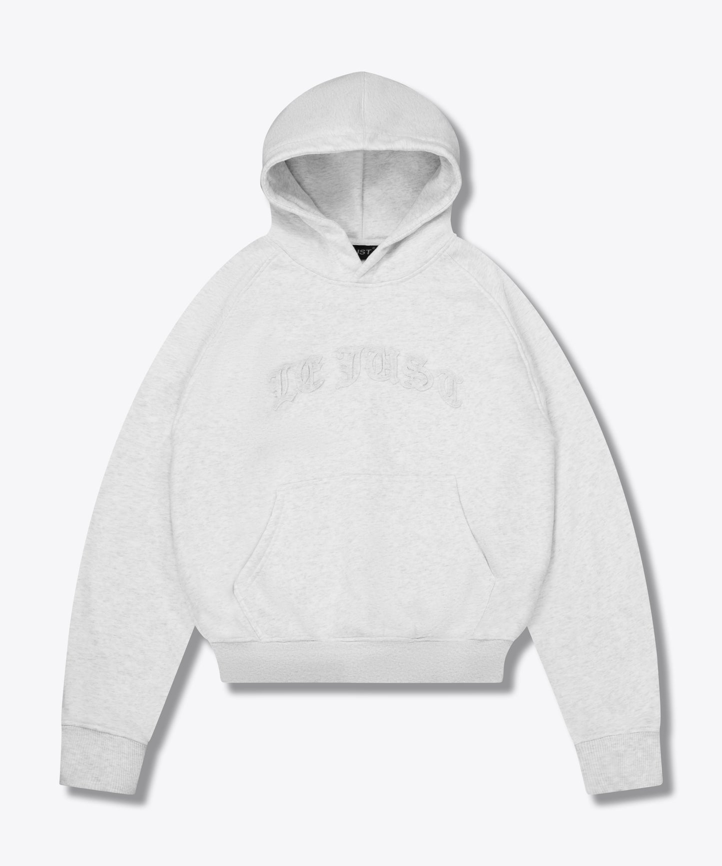 Monogram Hoodie - Heather Grey