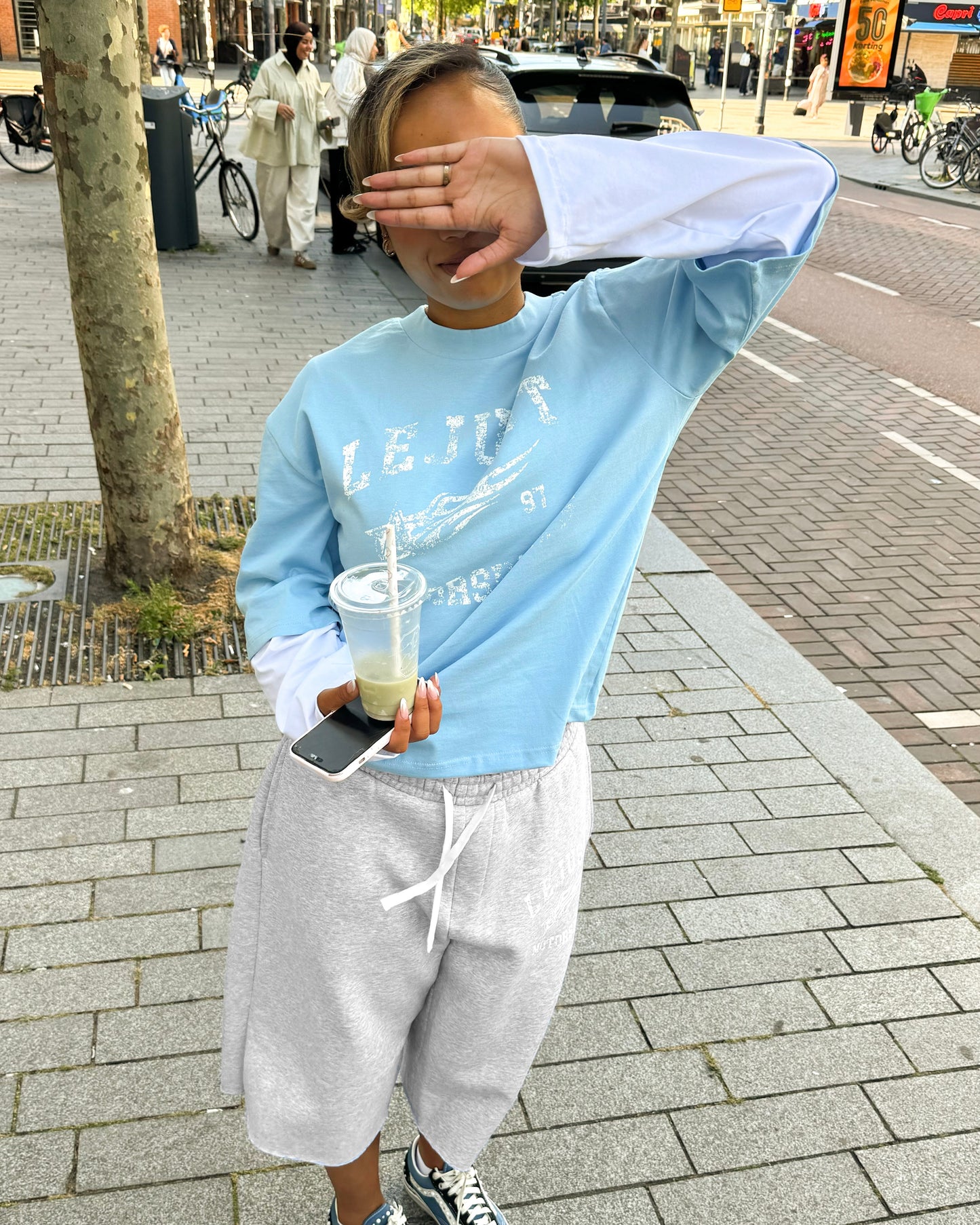 Motorsports Longsleeve - Blue/White