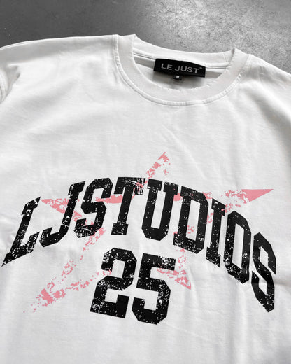LJ Studios 25 Longsleeve - White