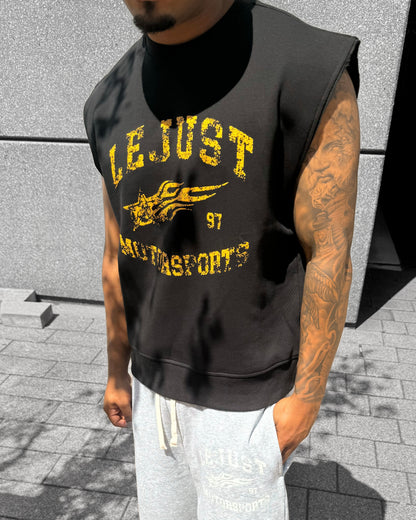 Motorsports Tanktop - Black/Yellow
