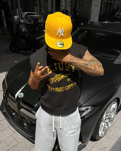 Motorsports Tanktop - Black/Yellow