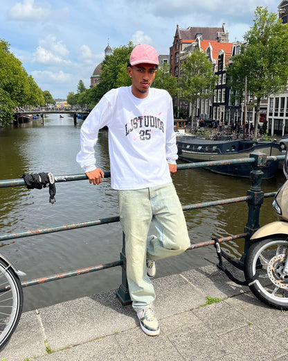LJ Studios 25 Longsleeve - White