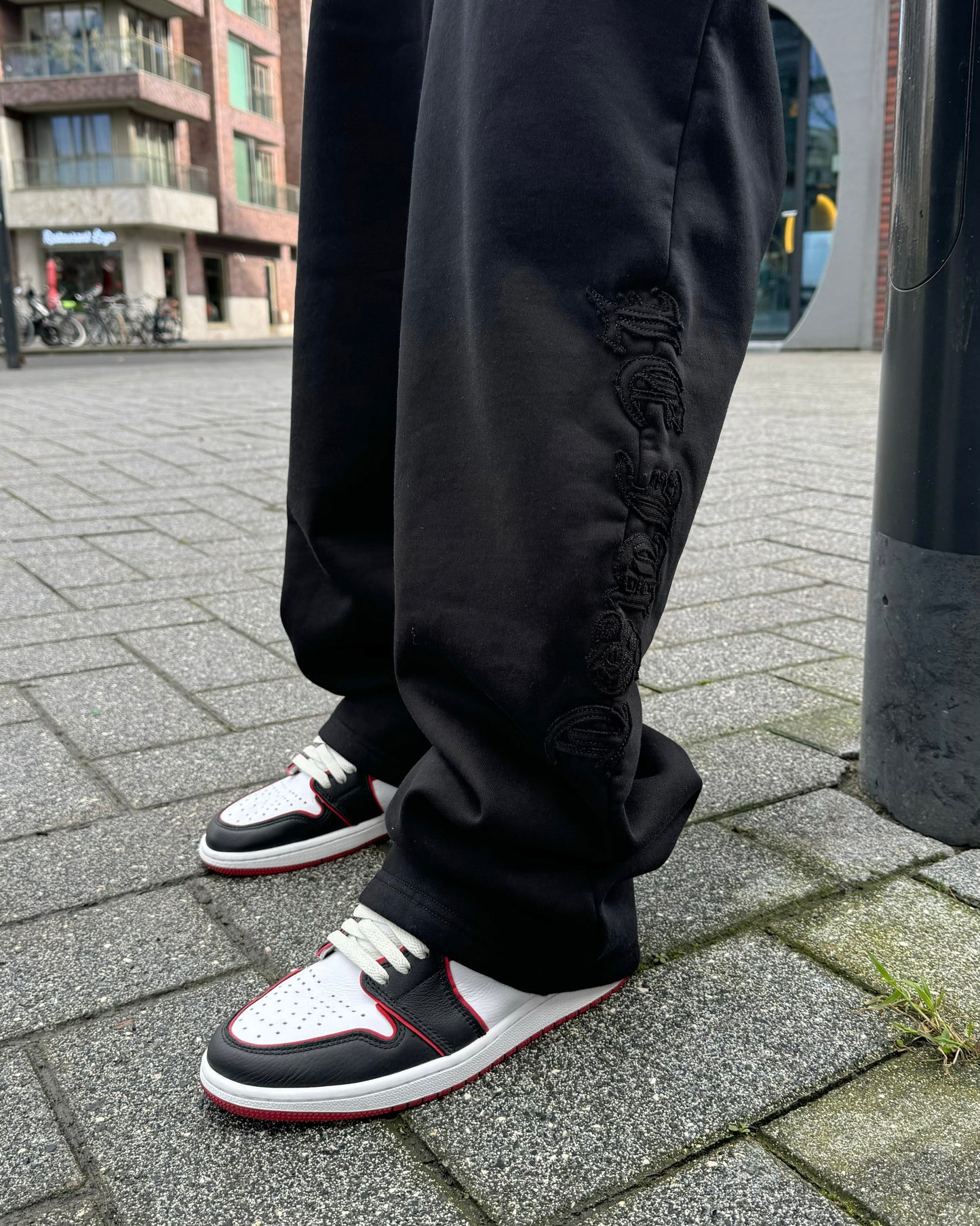 Monogram Joggers - Black