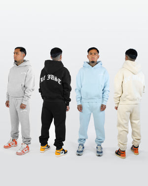 Monogram Joggers - Light Grey