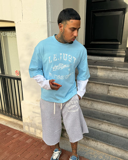 Motorsports Longsleeve - Blue/White