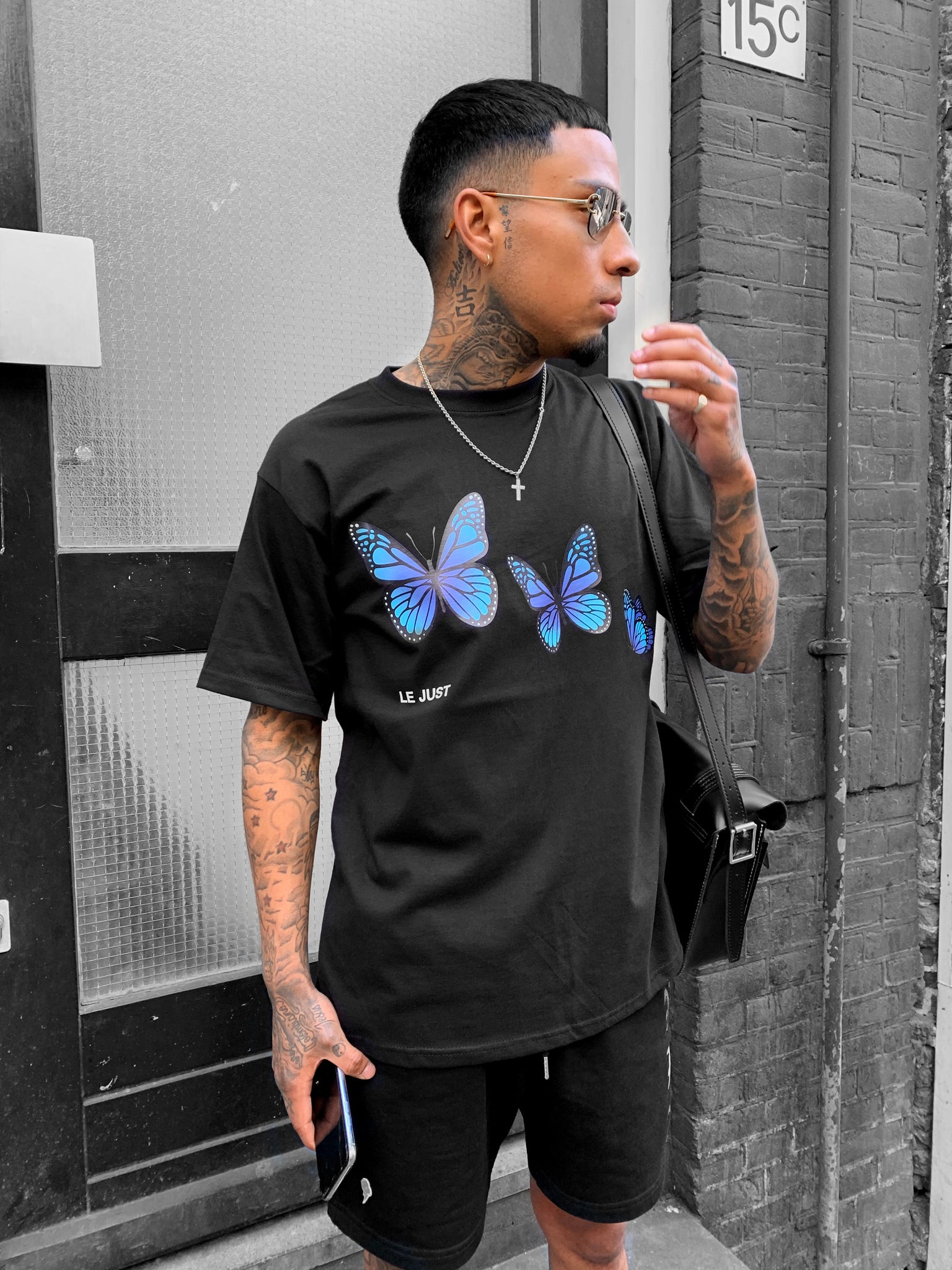 – Just Le Black Butterfly Tee