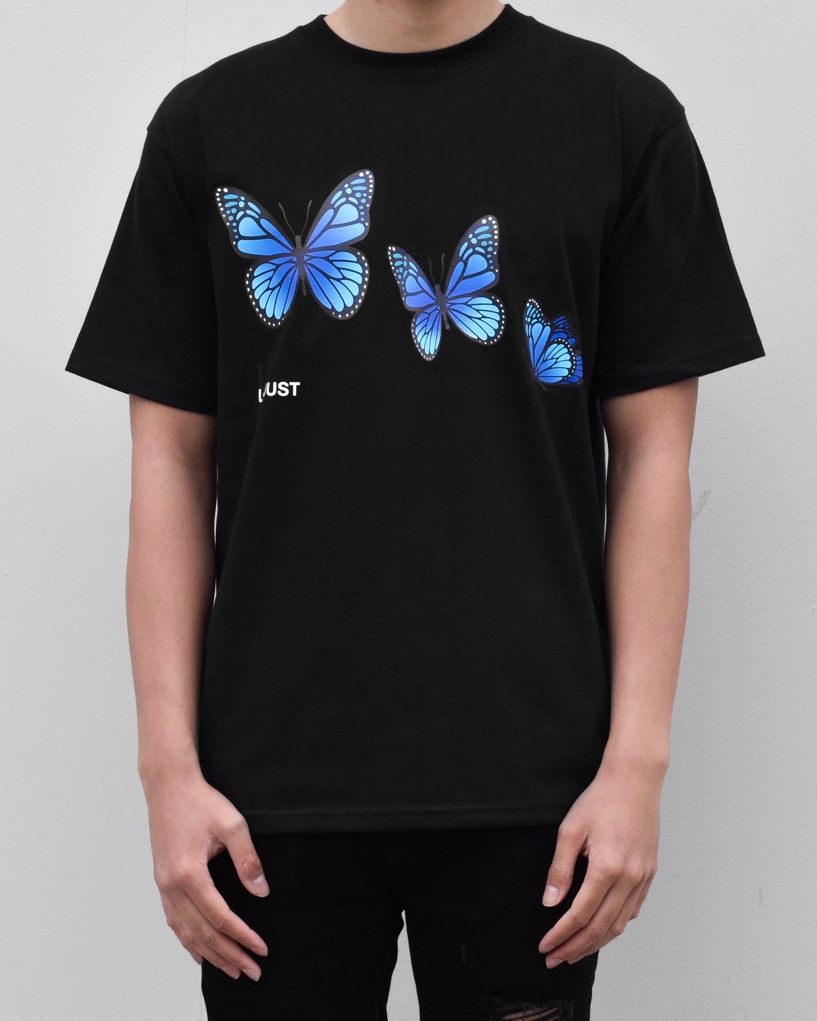 Butterfly Tee Black – Le Just