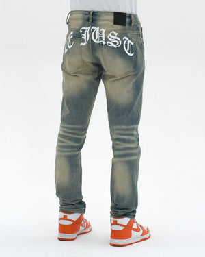 Blue Washed Jeans